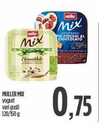 MULLER MIX yogurt vari gusti 120/150 g