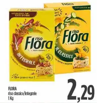FLORA riso classico/integrale 1 kg