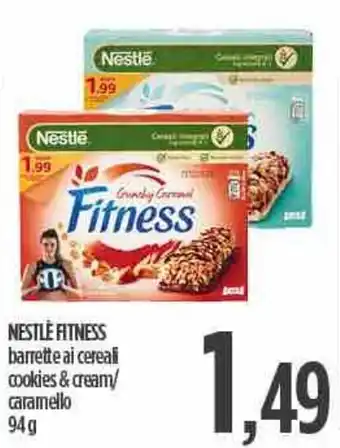 Ciro Amodio NESTLÈ FITNESS barrette ai cereali cookies & cream/ caramello 94 g offerta