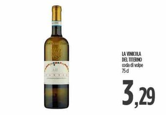 LA VINICOLA DEL TITERNO coda di volpe 75 cl