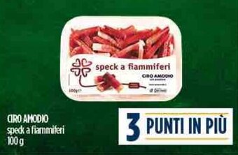 Ciro Amodio CIRO AMODIO speck a fiammiferi 100 g offerta