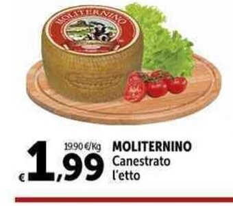Carrefour Market MOLITERNINO Canestrato l'etto offerta