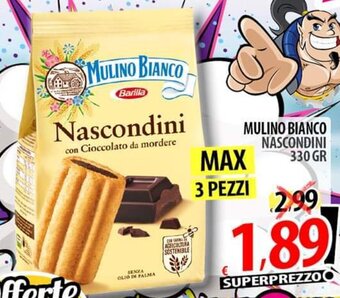 Il Genio Supermercato MULINO BIANCO NASCONDINI 330 GR offerta