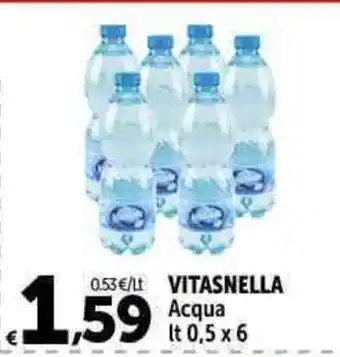 VITASNELLA Acqua lt 0,5 x 6