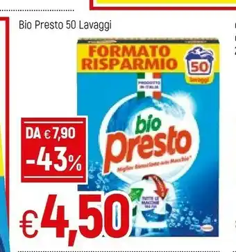 Famila Bio Presto Detersivo Lavatrice offerta