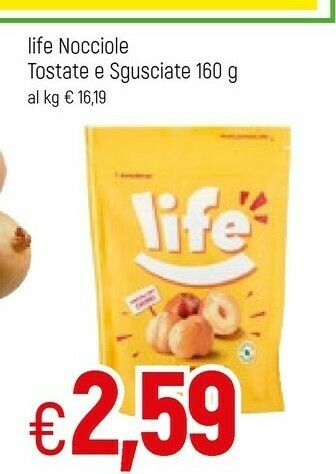 Famila Life Nocciole Tostate E Sgusciate offerta
