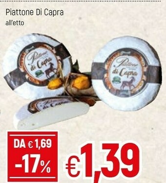 Piattone Di Capra