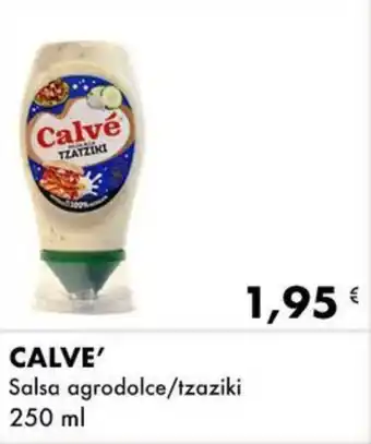 Iper Tosano CALVE' Salsa agrodolce/tzaziki 250 ml offerta