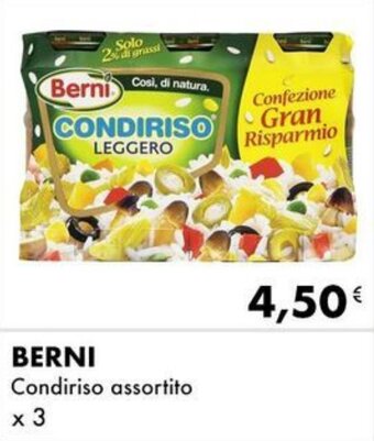 Iper Tosano BERNI Condiriso assortito x 3 offerta