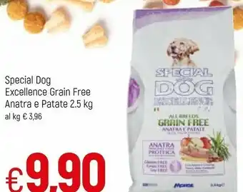 Famila Special Dog Excellence Grain Free Antra E Patate offerta