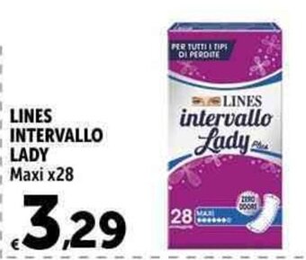 LINES INTERVALLO LADY Maxi x28