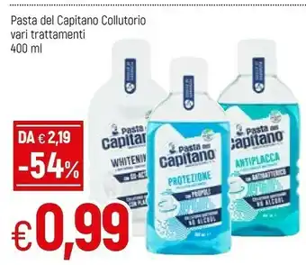 Famila Pasta Del Capitano Collutorio Antiplacca offerta