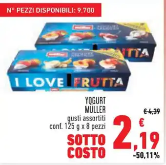 Conad YOGURT MULLER 125 g offerta