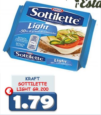 KRAFT SOTTILETTE LIGHT GR.200