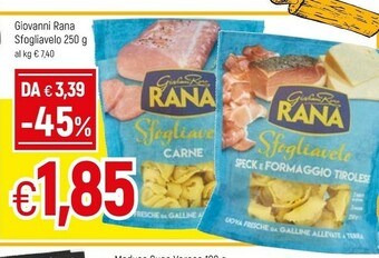 Famila Rana Sfogliavelo Carne 250 G(ml) offerta