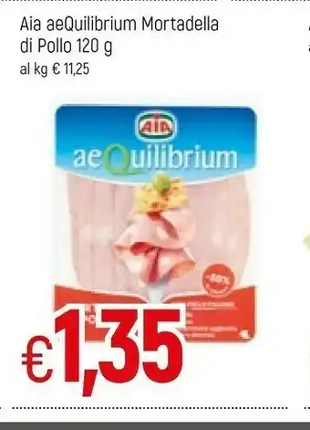 Famila Aia Mortadella Di Pollo E Di Tacchino Aequilibrium 120 G(ml) offerta