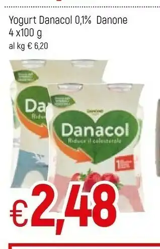 Famila Danone Danacol Ananas 400 G(ml) offerta