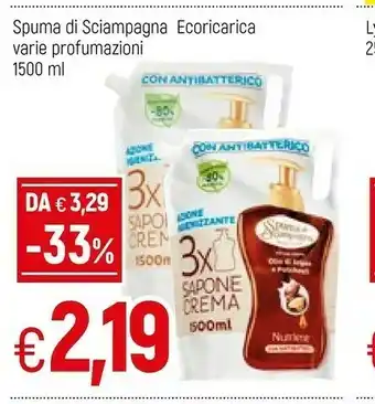 Famila Spuma di Sciampagna Ecoricarica offerta