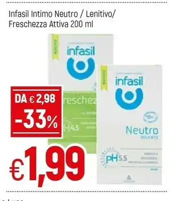 Famila Infasil Intimo Neutro 200 Ml offerta