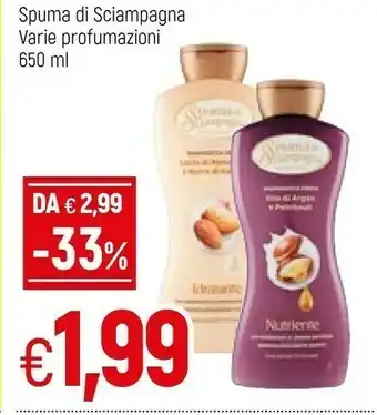 Famila Spuma di Sciampagna Varie Profumazioni offerta