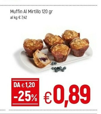 Famila Muffin Al Mirtillo offerta