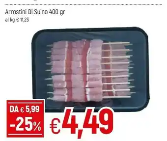 Famila Arrosticini Di Suino offerta