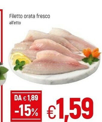 Famila Filetto Orata Fresco offerta