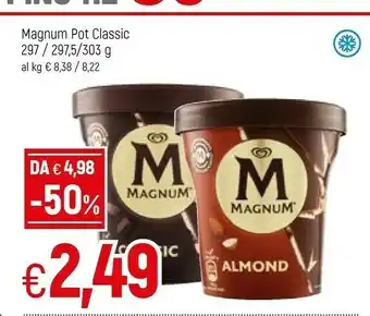 Famila Algida Magnum Pot Classic/ Almond offerta