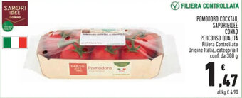 Conad POMODORO COCKTAIL SAPORI&IDEE CONAD PERCORSO QUALITÀ 300 g offerta