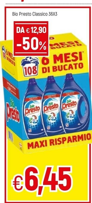 Famila Bio Presto Classico offerta