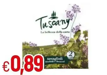 Famila Tuscany Tovaglioli offerta