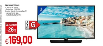 Famila Samsung 32EJ470 offerta