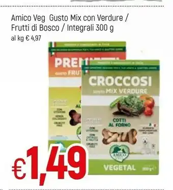 Famila Amico Veg Gusto Mix Con Verdure/ Frutti Di Bosco / Integrali offerta