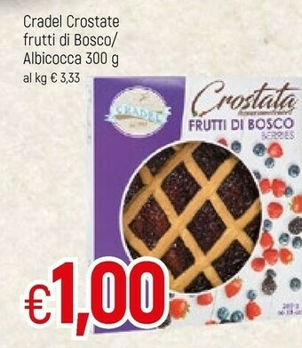 Famila Cradel La Crostata Casalinga Frutti Di Bosco 300 G(ml) offerta