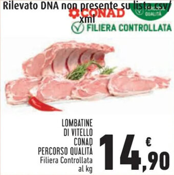Conad LOMBATINE DI VITELLO CONAD PERCORSO QUALITÀ offerta