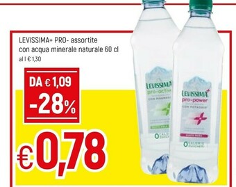 Famila Levissima Acqua Minerale Naturale offerta