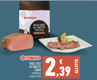 Conad ROAST BEEF ALL'INGLESE CONAD offerta