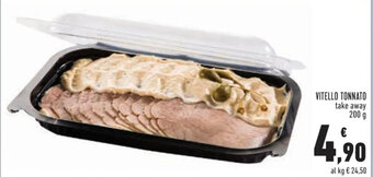 Conad VITELLO TONNATO take away 200 g offerta