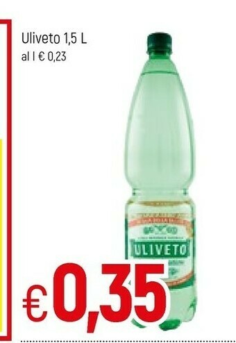 Famila Uliveto Acqua Minerale Naturale offerta