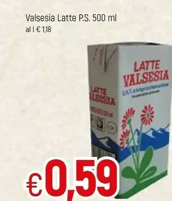 Famila Valsesia Latte Parzialmente Scremato offerta