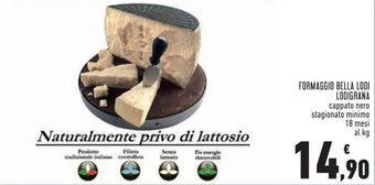 Conad FORMAGGIO BELLA LODI LODIGRANA offerta