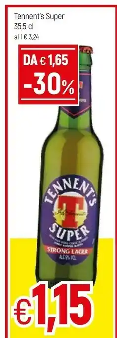 Famila Tennent's Super offerta