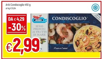 Famila Arbi Pesce surgelato offerta