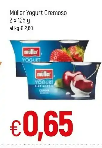 Famila Muller Muller - Yogurt Cremoso Vaniglia 250 g(ml) offerta