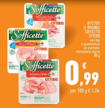 AFFETTATI LE ORIGINALI SOFFICETTE CITTERIO 80 g