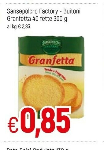 Famila Buitoni Buitoni - Granfetta 300 g(ml) offerta