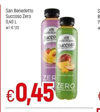 Famila San Benedetto Succoso Gusto Frutti Rossi offerta