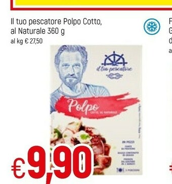Famila Il Tuo Pescatore Polpo Cotto Al Naturale 360 G offerta