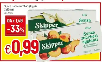Famila Zuegg Skipper Pera Senza Zuccheri Aggiunti 600 G(ml) offerta