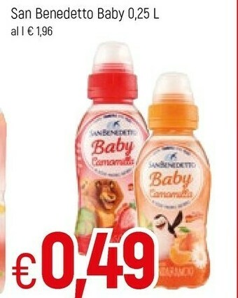 Famila San Benedetto Baby Drink Camomilla Banana offerta